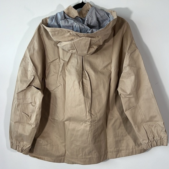 Zara Hooded Jacket in Beige - Picture 8 of 9
